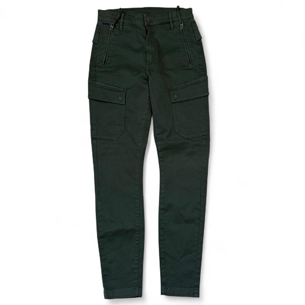G-Star RAW High G-Shape Cargo Skinny Pants Dark Olive Green Women's 28/31